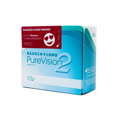 Контактные линзы Pure Vision 2HD (6 шт) Контактные линзы Pure Vision 2HD (6 шт)